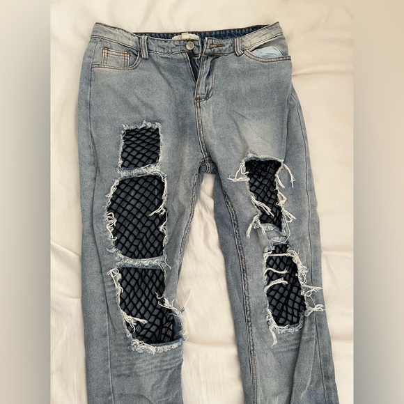Fishnet jeans - Picture 4 of 10